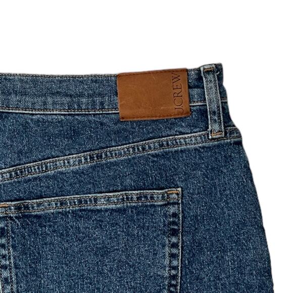 J. CREW High-Rise A-line Denim Shorts In Ancient Laurel Wash Size 29 - Picture 6 of 9